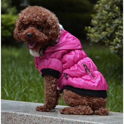 Zippered Cotton Padded Clothes for Pets