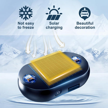 Appehinglaus Electromagnetic Car Snow Removal Device, Electromagnetic Wave anti Freezing and Snow Removal Device, Appehinglaus, Portable Heater for Car, Efficient Snow Removal for Cars