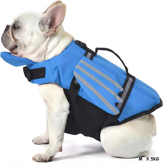 Pet Lifejacket, Reflective Dog Life Jacket, Waterproof Dogs Life Jacket, High Visibility Flotation Pet Safety Swim Vest, Comfortable Pet Protective Swimwear