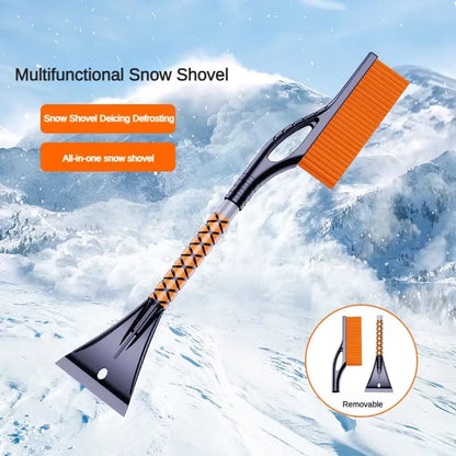 Car Snow Removal Shovel Snow Ice Scraper Snow Brush Shovel Snow Removal Brush Car Windshield Cleaning Scraping Tool Winter Tool