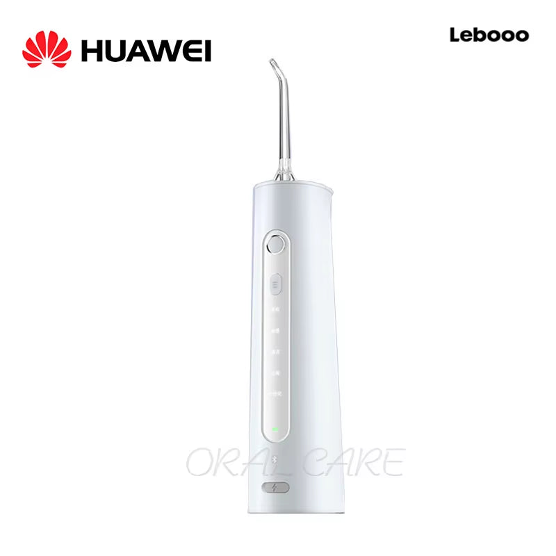 Huawei Hilink Lebooo Smart Intelligent Oral Irrigator IPX7 Waterproof USB Rechargeable 5 Nozzles Water Jet 200Ml Water Tank