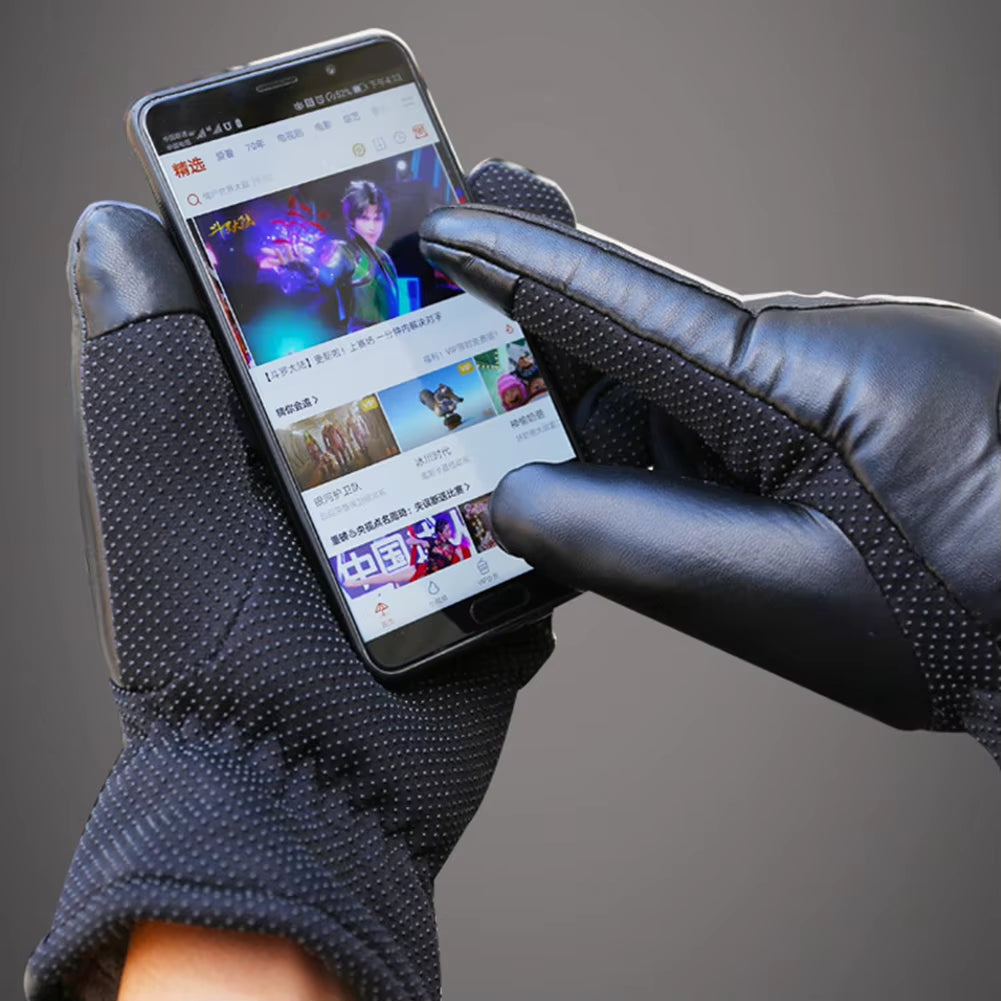 Ultimate USB Electric Heating Gloves - 10000mAh Winter Hand Warmers for Bikers & Cyclists - Windproof & Non-Slip Design