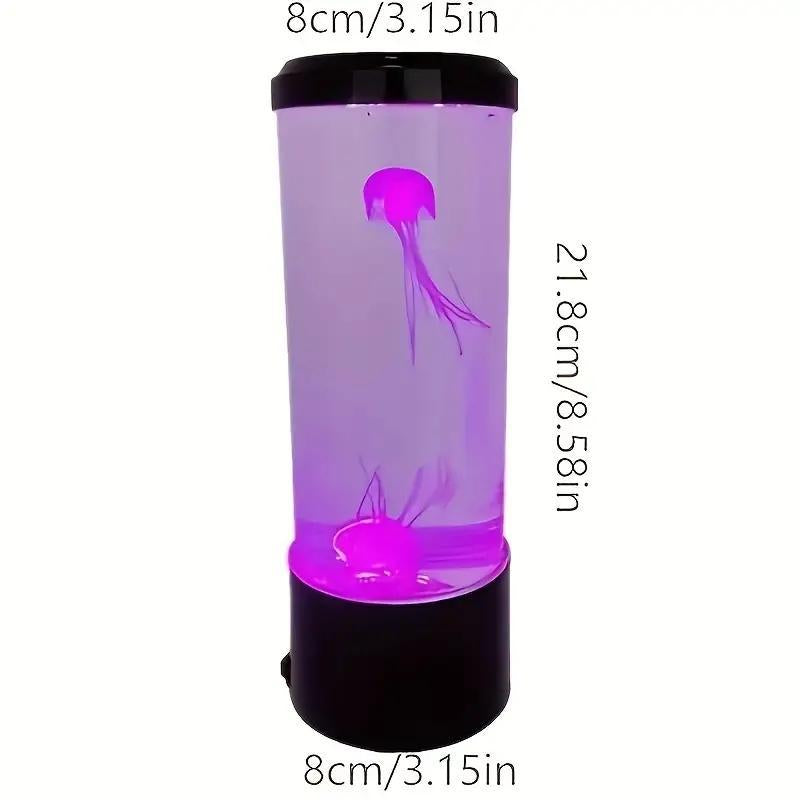 Romantic LED Underwater Light, USB Powered/Batteries Required Underwater Light, Creative Underwater Night Light for Fish Tank, Aquarium, Bathtub & Shower Decor without Battery